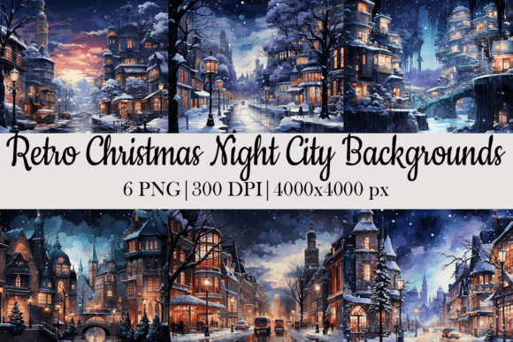 Download Christmas City Background - Premium Resources