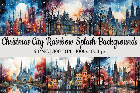 Download Christmas City Background - Premium Resources