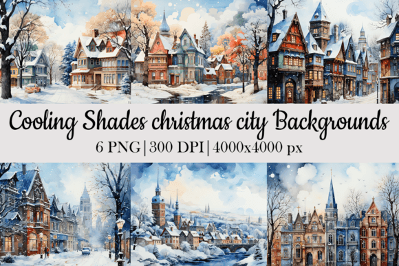 Download Christmas City Background - Premium Resources