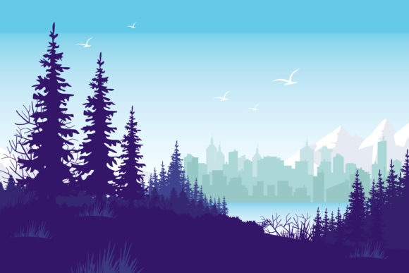 Download Cold Christmas Eve with City Background - Premium Resources